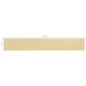 vidaXL Balkon-Sichtschutz Beige 75x500 cm HDPE vidaXL Balkon-Sichtschutz Beige 75x500 cm HDPE