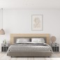 vidaXL Nachttische 2 Stk. Betongrau 43x36x50 cm vidaXL Nachttische 2 Stk. Betongrau 43x36x50 cm