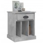 vidaXL Nachttische 2 Stk. Betongrau 43x36x50 cm vidaXL Nachttische 2 Stk. Betongrau 43x36x50 cm