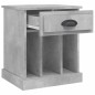 vidaXL Nachttische 2 Stk. Betongrau 43x36x50 cm vidaXL Nachttische 2 Stk. Betongrau 43x36x50 cm