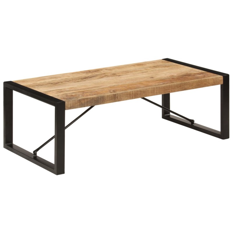 vidaXL Couchtisch 120 x 60 x 40 cm Mangoholz Massiv vidaXL Couchtisch 120 x 60 x 40 cm Mangoholz Massiv