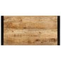 vidaXL Couchtisch 120 x 60 x 40 cm Mangoholz Massiv vidaXL Couchtisch 120 x 60 x 40 cm Mangoholz Massiv