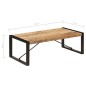 vidaXL Couchtisch 120 x 60 x 40 cm Mangoholz Massiv vidaXL Couchtisch 120 x 60 x 40 cm Mangoholz Massiv