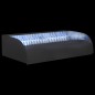 vidaXL Wasserfall mit LEDs 60x34x14 cm Edelstahl 304 vidaXL Wasserfall mit LEDs 60x34x14 cm Edelstahl 304
