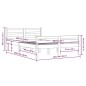 vidaXL Massivholzbett Weiß 160x200 cm vidaXL Massivholzbett Weiß 160x200 cm
