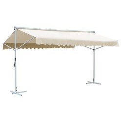 vidaXL Freistehende Markise 600x300 cm Creme