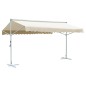 vidaXL Freistehende Markise 600x300 cm Creme vidaXL Freistehende Markise 600x300 cm Creme