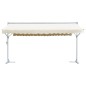 vidaXL Freistehende Markise 600x300 cm Creme vidaXL Freistehende Markise 600x300 cm Creme