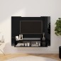 vidaXL TV-Wandschrank Hochglanz-Schwarz 120x23,5x90 cm Holzwerkstoff vidaXL TV-Wandschrank Hochglanz-Schwarz 120x23,5x90 cm Holzwerkstoff