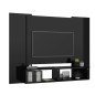 vidaXL TV-Wandschrank Hochglanz-Schwarz 120x23,5x90 cm Holzwerkstoff vidaXL TV-Wandschrank Hochglanz-Schwarz 120x23,5x90 cm Holzwerkstoff
