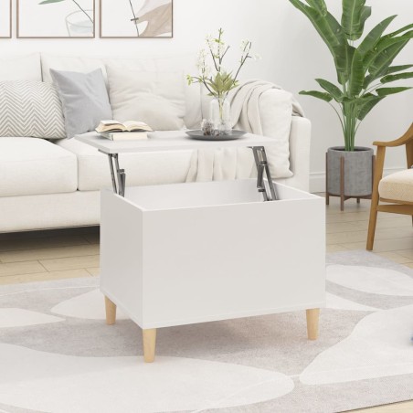vidaXL Couchtisch Weiß 60x44,5x45 cm Holzwerkstoff