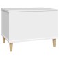 vidaXL Couchtisch Weiß 60x44,5x45 cm Holzwerkstoff vidaXL Couchtisch Weiß 60x44,5x45 cm Holzwerkstoff