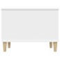 vidaXL Couchtisch Weiß 60x44,5x45 cm Holzwerkstoff vidaXL Couchtisch Weiß 60x44,5x45 cm Holzwerkstoff