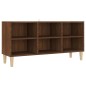 vidaXL TV-Schrank Massivholz-Beine Braun Eichenoptik 103,5x30x50 cm vidaXL TV-Schrank Massivholz-Beine Braun Eichenoptik 103,5x30x50 cm