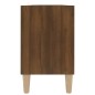 vidaXL TV-Schrank Massivholz-Beine Braun Eichenoptik 103,5x30x50 cm vidaXL TV-Schrank Massivholz-Beine Braun Eichenoptik 103,5x30x50 cm