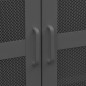 vidaXL Lagerschrank Industrial Anthrazit 70x40x115 cm Metall vidaXL Lagerschrank Industrial Anthrazit 70x40x115 cm Metall
