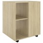 vidaXL Rollschrank Sonoma-Eiche 60x53x72 cm Holzwerkstoff vidaXL Rollschrank Sonoma-Eiche 60x53x72 cm Holzwerkstoff