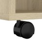 vidaXL Rollschrank Sonoma-Eiche 60x53x72 cm Holzwerkstoff vidaXL Rollschrank Sonoma-Eiche 60x53x72 cm Holzwerkstoff