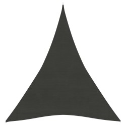vidaXL Sonnensegel 160 g/m² Anthrazit 5x6x6 m HDPE