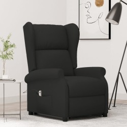 Aufstehsessel Schwarz Stoff