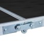 vidaXL Klappbarer Campingtisch Grau Aluminium 120 x 60 cm vidaXL Klappbarer Campingtisch Grau Aluminium 120 x 60 cm