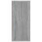 vidaXL Bücherregal/Sideboard Grau Sonoma 66x30x98 cm Holzwerkstoff vidaXL Bücherregal/Sideboard Grau Sonoma 66x30x98 cm Holzwerkstoff