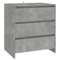 vidaXL Sideboard Betongrau 70x41x75 cm Holzwerkstoff