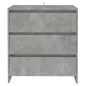 vidaXL Sideboard Betongrau 70x41x75 cm Holzwerkstoff vidaXL Sideboard Betongrau 70x41x75 cm Holzwerkstoff