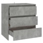 vidaXL Sideboard Betongrau 70x41x75 cm Holzwerkstoff vidaXL Sideboard Betongrau 70x41x75 cm Holzwerkstoff
