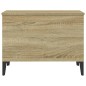 vidaXL Couchtisch Sonoma-Eiche 60x44,5x45 cm Holzwerkstoff