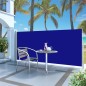 vidaXL Seitenmarkise Ausziehbar 140x300 cm Blau vidaXL Seitenmarkise Ausziehbar 140x300 cm Blau