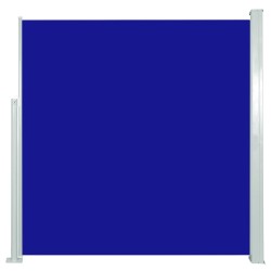 vidaXL Seitenmarkise Ausziehbar 140x300 cm Blau