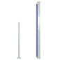 vidaXL Seitenmarkise Ausziehbar 140x300 cm Blau vidaXL Seitenmarkise Ausziehbar 140x300 cm Blau