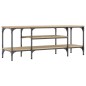 vidaXL TV-Schrank Sonoma-Eiche 121x35x45 cm Holzwerkstoff & Eisen vidaXL TV-Schrank Sonoma-Eiche 121x35x45 cm Holzwerkstoff & Eisen