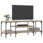 vidaXL TV-Schrank Sonoma-Eiche 121x35x45 cm Holzwerkstoff & Eisen vidaXL TV-Schrank Sonoma-Eiche 121x35x45 cm Holzwerkstoff & Eisen