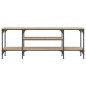 vidaXL TV-Schrank Sonoma-Eiche 121x35x45 cm Holzwerkstoff & Eisen vidaXL TV-Schrank Sonoma-Eiche 121x35x45 cm Holzwerkstoff & Eisen