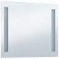 vidaXL Badezimmer-Wandspiegel mit LEDs 60x50 cm vidaXL Badezimmer-Wandspiegel mit LEDs 60x50 cm