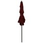 vidaXL Sonnenschirm mit Aluminium-Mast 3-lagig Bordeauxrot 2x2 m vidaXL Sonnenschirm mit Aluminium-Mast 3-lagig Bordeauxrot 2x2 m