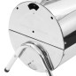 vidaXL Tragbarer Tisch-Holzkohlegrill Edelstahl Doppelrost vidaXL Tragbarer Tisch-Holzkohlegrill Edelstahl Doppelrost