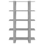 vidaXL Bücherregal/Raumteiler Grau Sonoma 100×30×160 cm vidaXL Bücherregal/Raumteiler Grau Sonoma 100×30×160 cm