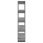 vidaXL Bücherregal/Raumteiler Grau Sonoma 100×30×160 cm vidaXL Bücherregal/Raumteiler Grau Sonoma 100×30×160 cm