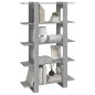vidaXL Bücherregal/Raumteiler Grau Sonoma 100×30×160 cm vidaXL Bücherregal/Raumteiler Grau Sonoma 100×30×160 cm