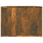 vidaXL Couchtisch Räuchereiche 80x50x36 cm Holzwerkstoff vidaXL Couchtisch Räuchereiche 80x50x36 cm Holzwerkstoff