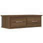 vidaXL Wandschrank Braun Eichen-Optik 60x26x18,5 cm Holzwerkstoff vidaXL Wandschrank Braun Eichen-Optik 60x26x18,5 cm Holzwerkstoff