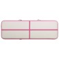 vidaXL Aufblasbare Gymnastikmatte mit Pumpe 300x100x15 cm PVC Rosa vidaXL Aufblasbare Gymnastikmatte mit Pumpe 300x100x15 cm PVC Rosa