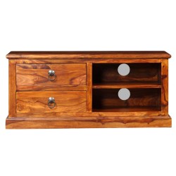 vidaXL TV-Schrank Massivholz 90 x 30 x 40 cm