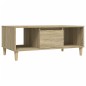 vidaXL Couchtisch Sonoma-Eiche 90x50x36,5 cm Holzwerkstoff vidaXL Couchtisch Sonoma-Eiche 90x50x36,5 cm Holzwerkstoff