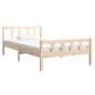 vidaXL Massivholzbett 100x200 cm vidaXL Massivholzbett 100x200 cm