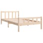vidaXL Massivholzbett 100x200 cm vidaXL Massivholzbett 100x200 cm