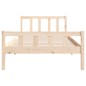 vidaXL Massivholzbett 100x200 cm vidaXL Massivholzbett 100x200 cm